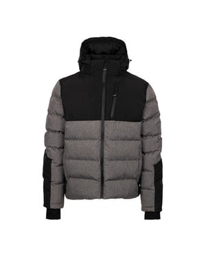 Trespass Mens Delabole Padded Jacket (Grey Marl)