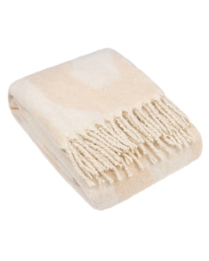 Hoem Meta Jacquard Tasselled Throw