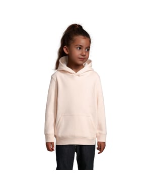 SOLS Condor-hoodie för barn/unga (Krämig rosa)