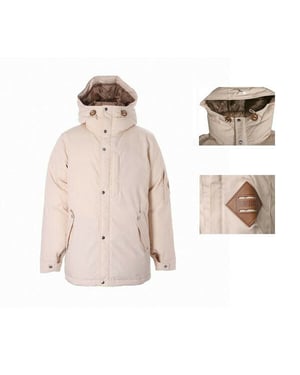 Puma FD Monster Crabby Hooded Jacka Vadderad dunjacka Beige 894517 05 A112C