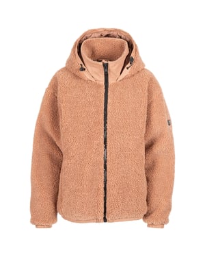 Trespass Womens/Ladies Burly Sherpa Jacket (camel)
