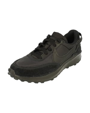 Nike Waffle Debut Heren Zwarte Sneakers