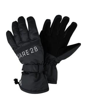Dare 2B Mens Worthy Ski Gloves (Black)