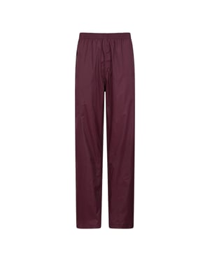 Mountain Warehouse Dames/dames Pakka waterdichte overbroek (Donkerpaars)