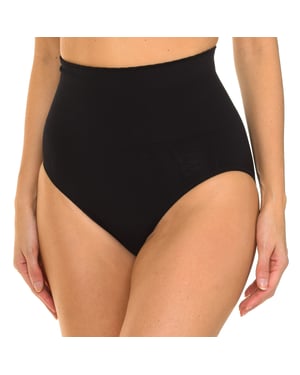 Dameshoge slip in vormgevende microvezelstof 311300