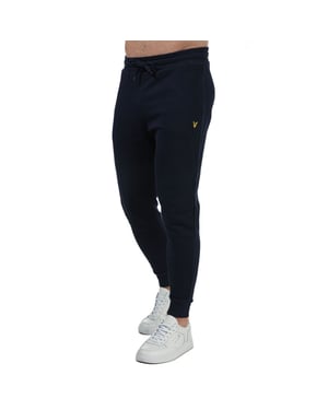 Lyle & Scott Skinny Sweat Blauwe Broek