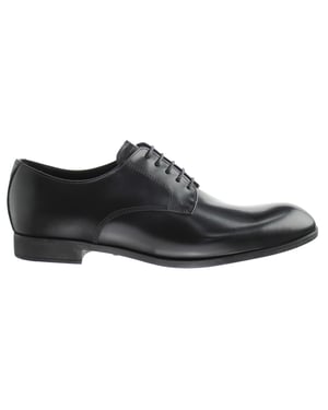 Emporio Armani Formele herenschoenen zwart