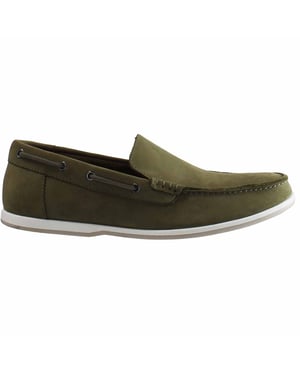 Clarks Morven Sun Mens Green Shoes