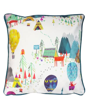 Away We Go Kids Feather Filled Cushion