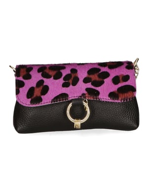 Gave Lux Koppelingzak vrouwen LEOPARD FUCHSIA