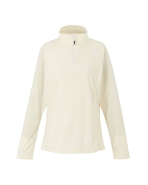 Regatta Great Outdoors Womens/Ladies Montes Half Zip Fleece Top (Light Vanilla/White)