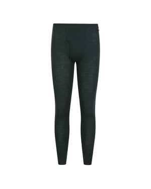Mountain Warehouse Heren Merino II Thermo Onderbroek (Donkergroen)
