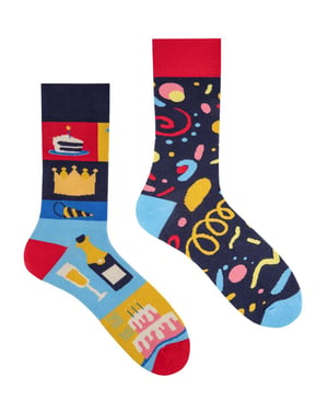 SPOX SOX - Mens & Ladies Mismatched Novelty Odd Socks - Party