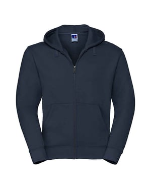 Russell Mens Authentic Hooded Sweatshirt (French Navy)