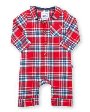 Kite Clothing Plaid Romper