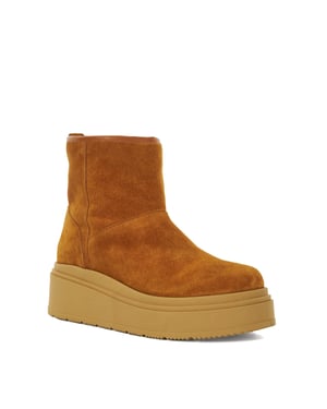 Dune Ladies Podsey - Faux Shearling Lined Platform Boots