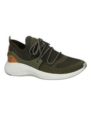 Timberland Flyroam Go Knit Wide Groen Heren Sportschoenen