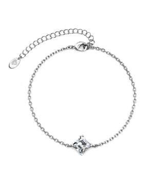 Calle Armband - Silver och Kristall