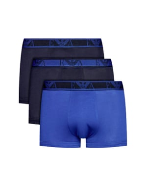 Emporio Armani Boxer Pack voor heren x3 onbewerkt logo