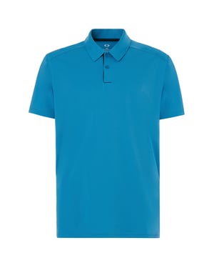 Oakley Divisional Button Up Blå Golf Polotröja för herrar 433690 6CS