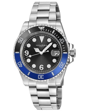 Haurex 4A512UBN Men's Barracuda Automatic Watch