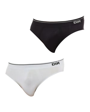 Pack-2 Slips Unno Basic sömlös D05HE för män erbjuder god rörlighet och komfort