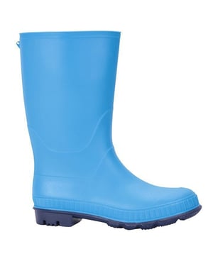 Mountain Warehouse Kinder/Kinder effen Wellington Laarzen (Blauw)