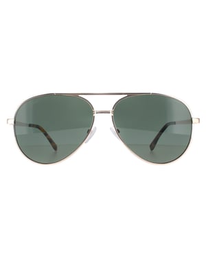 Lacoste Aviator Unisex Gold Green Polarized L233SP
