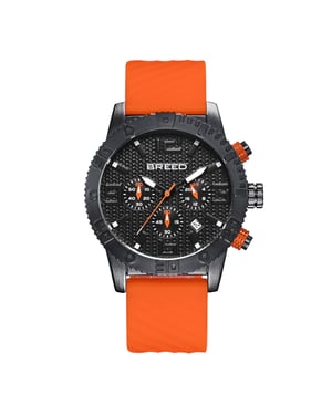 Breed Double Agent Chronograaf Horloge met Datum