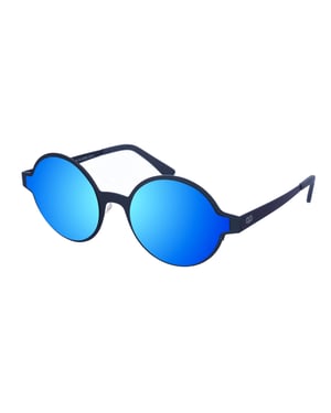 Unisex MARGARETTE Round Shape Metal Sunglasses