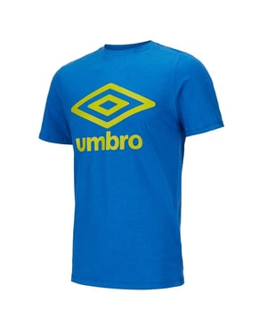 Umbro Groot Logo Heren Blauw T-Shirt