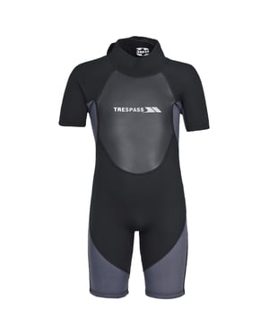 Trespass Childrens boys scuba 3mm kort wetsuit