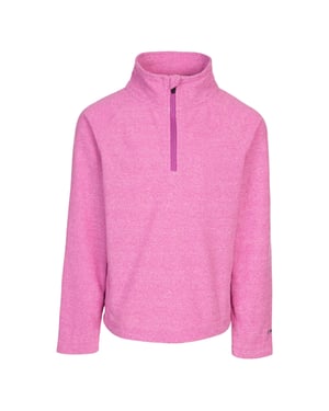 Trespass Childrens Girls Meadows Fleece (Plum)