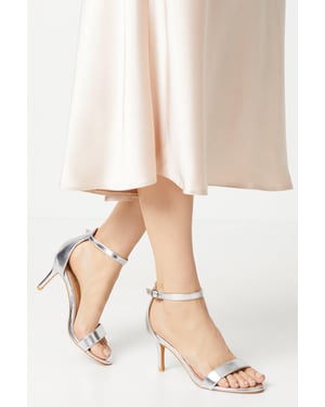 Tasha Low Stiletto Barely There Heeled Sandals