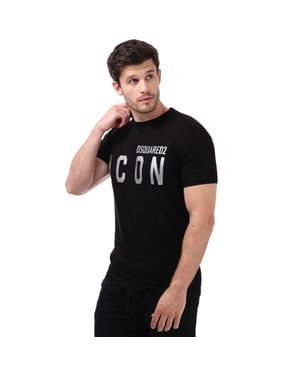 Men's DSquared2 Icon T-Shirt in Black