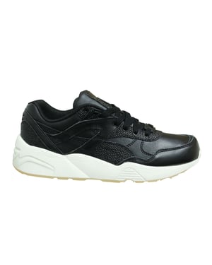 Puma Trinomic R698 Decor Svart Låg Lace Up Dam Löparskor Träningsskor 360533 01