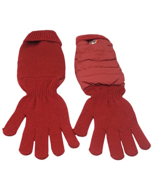 Parajumpers Puffer Gloves Rio Red Gloves