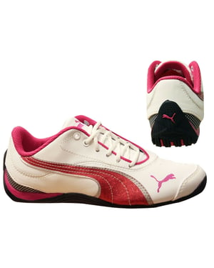 Puma Drift Cat III L Glitter Low Kids White Trainers