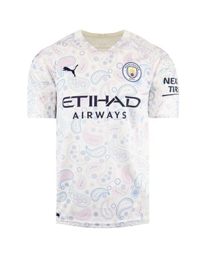 Puma FC Manchester City Mens White Football Shirt