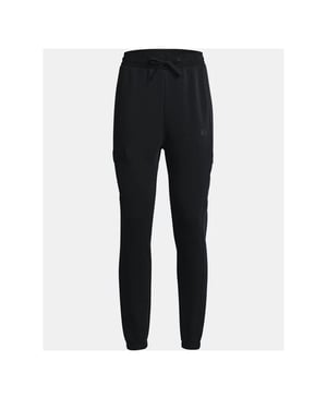 Under Armour Project Rock Dames Zwart Fleece Trainingsbroek
