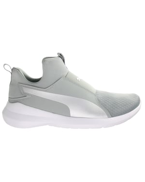 PUMA Rebel Mid Quarry Silver Damskor Träningsskor