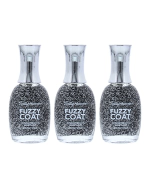 Sally Hansen Fuzzy Coat Textured Nail Color 9.17ml - 800 Tweedy x 3
