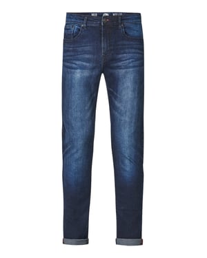 Petrol Industries - Heren Nash Narrow Fit Jeans - Blauw