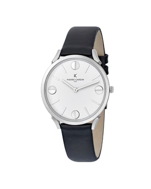 Pierre Cardin Pigalle Half Moon Unisex's Black Watch CPI.2008