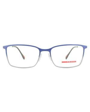 Prada Sport Rectangular Top Blue Gradient Gunmetal Mens Glasses Frames