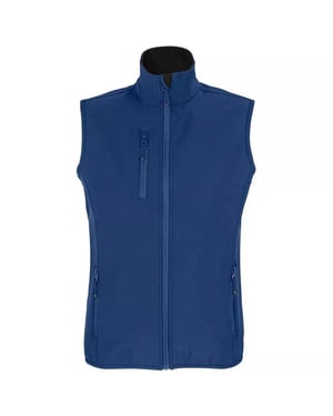 SOLS Dames/Dames Falcon Bodywarmer Softshell met rits (Afgrond blauw)