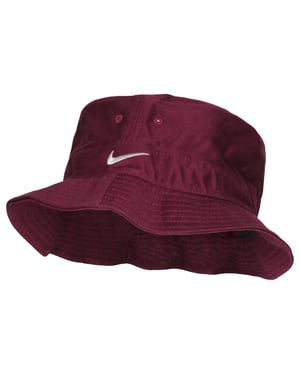 Nike Logo Mens Burgundy Sun Hat