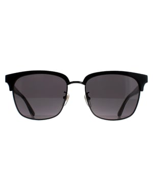 Gucci Square Mens Black and Grey Grey GG0382S