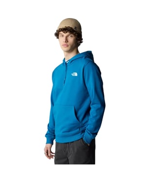The North Face Mens Simple Dome Hoodie Blue