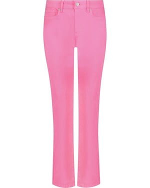 Marilyn Straight Jeans Roze Premium Denim | Pink Peony